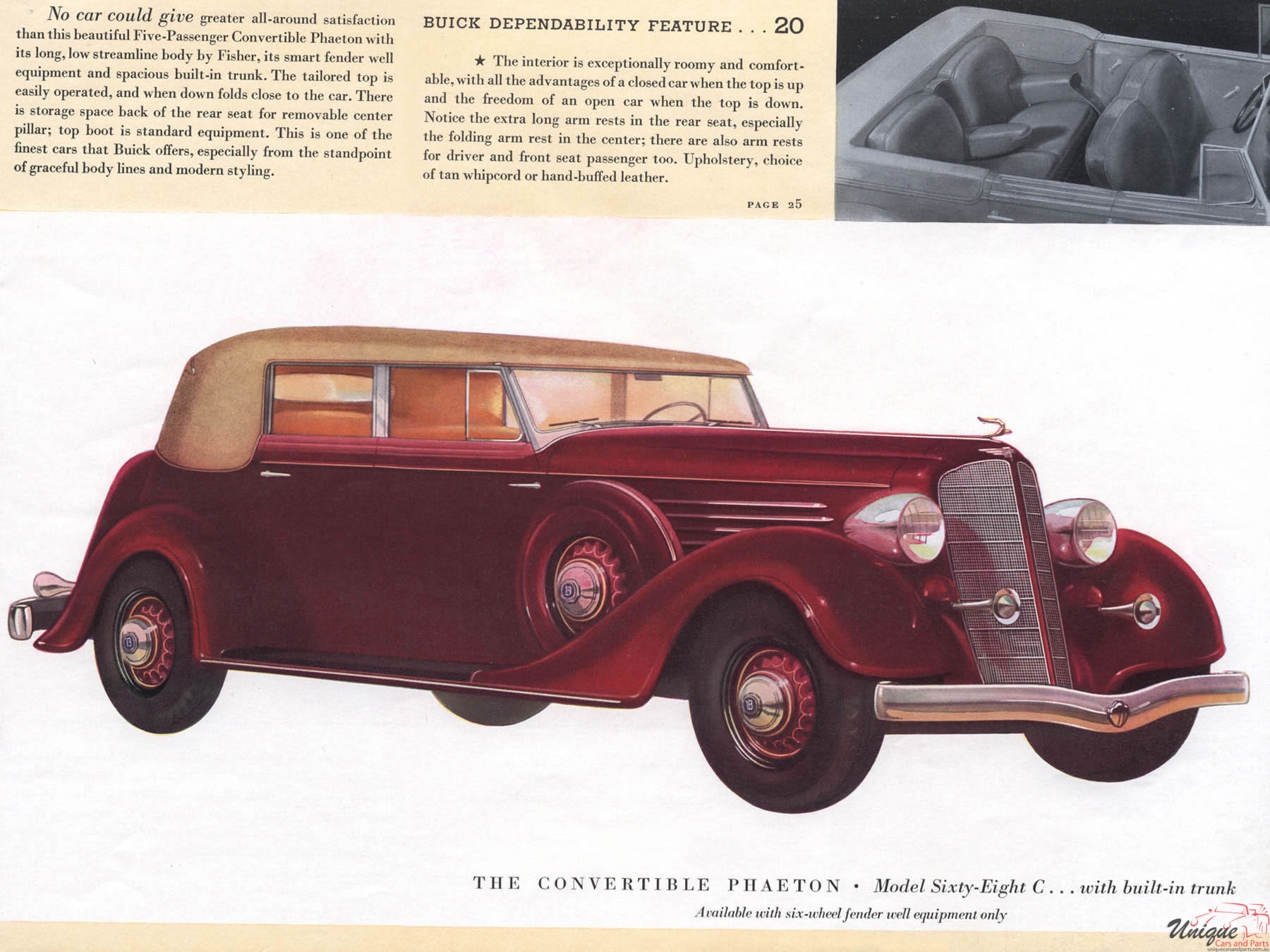 1935 Buick Brochure Page 23